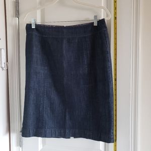 Boden Jean Skirt